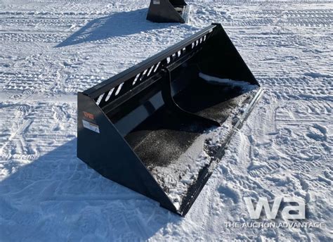 skid steer snow bucket for sale bc|84 inch skid steer bucket.